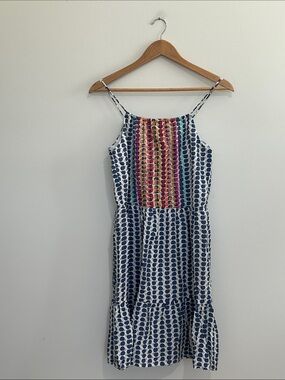 THML Embroidered Polka Dot Sundress Size XS